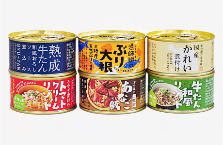 いざ！という時のご飯とおかずセット（6缶）