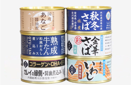 夏のご飯のおともセット（６缶）